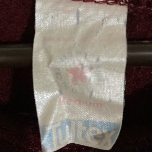 Vintage Boston College collegiate crewneck sweater sz: medium Tultex Made in USA - Picture 5 of 5